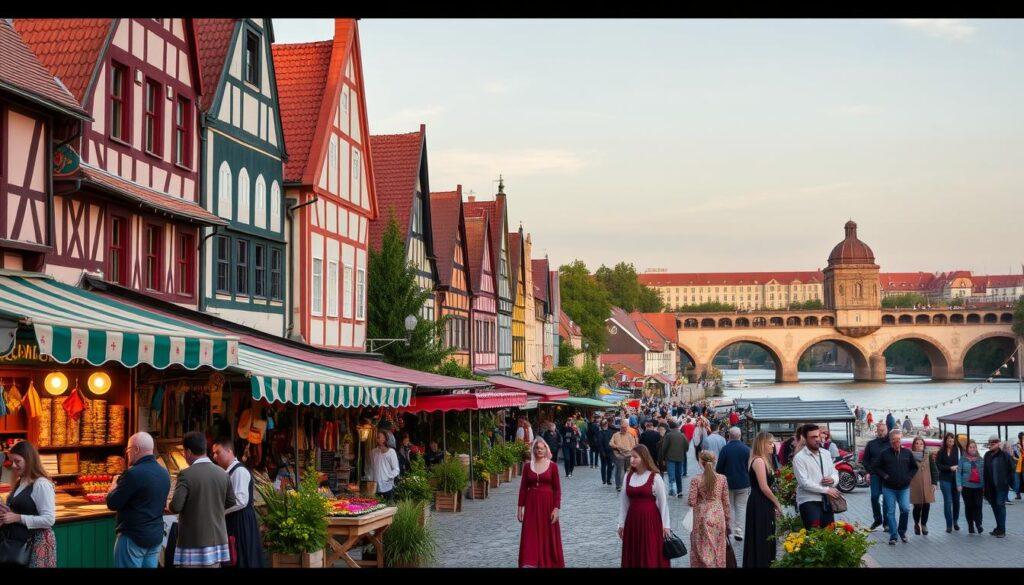 Kulturelle Vielfalt in Wrocław Dominsel